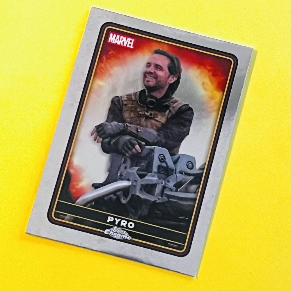 2025‎ Topps Chrome Deadpool & Wolverine #25 Pyro Base Marvel